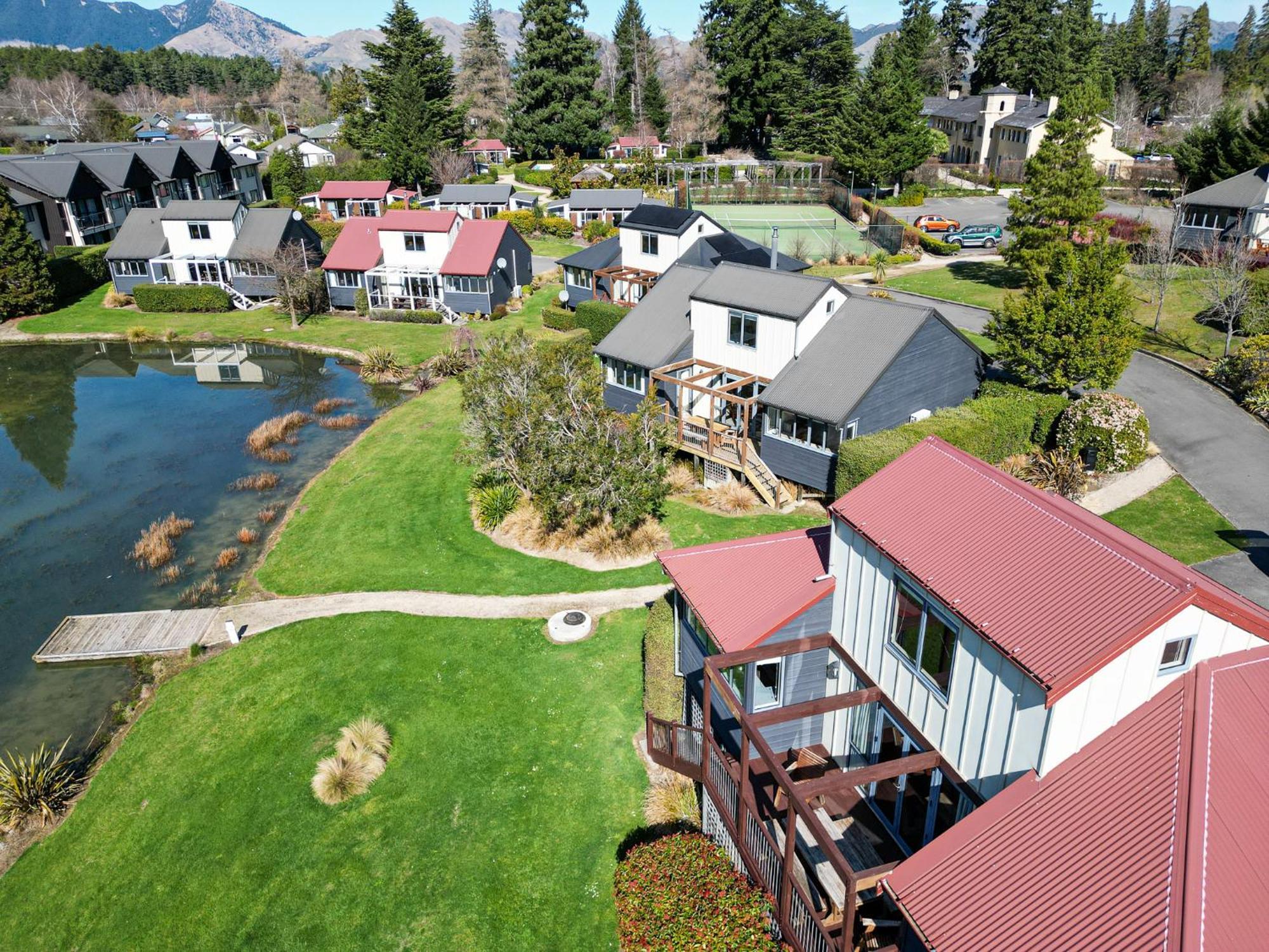 *** Lake Villa 466 *** Ханмер-Спрингс Экстерьер фото
